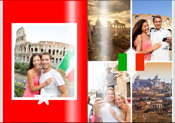 Itálie - prázdninové dobrodružství fotokniha