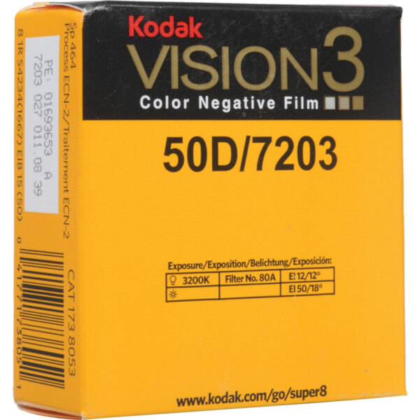 KODAK Vision3 50D/7203 Super 8 mm/15 m