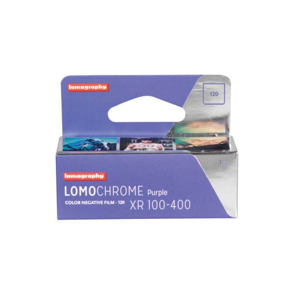 LOMOGRAPHY film Lomochrome Purple XR 100-400/120