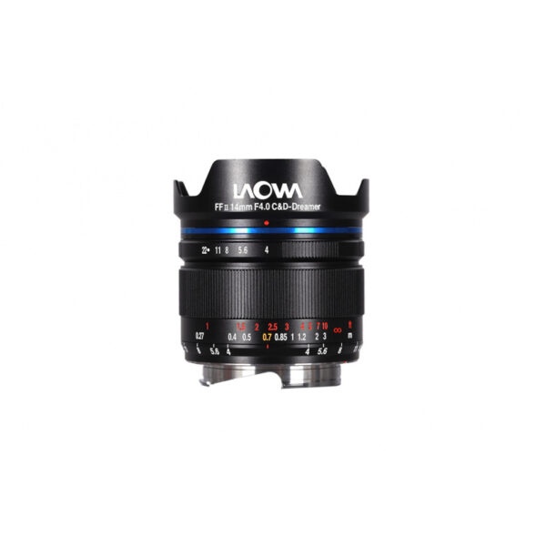 LAOWA 14 mm f/4 FF RL Zero-D pro Leicu M černý