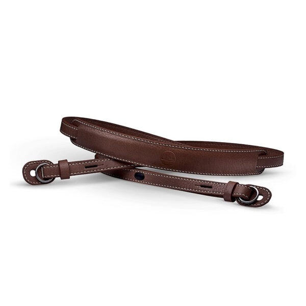 LEICA Leather Carrying Strap vintage brown 18764