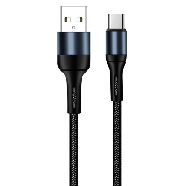 COLORWAY datový kabel USB - C 1m černý