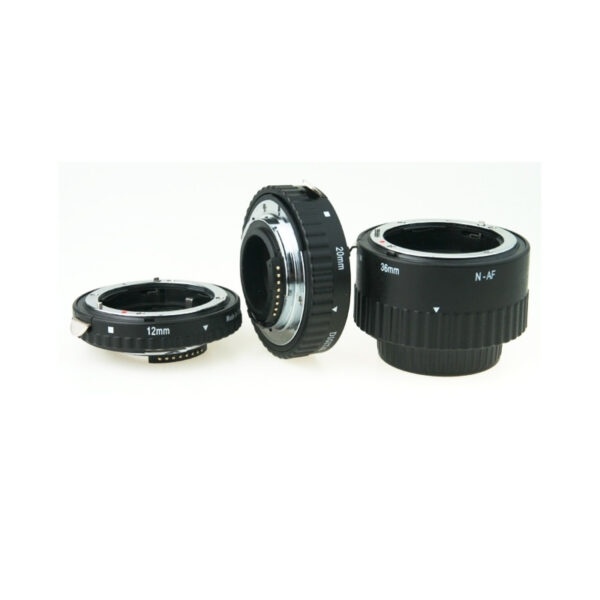 MEIKE mezikroužky set 12/20/36 mm pro Nikon F