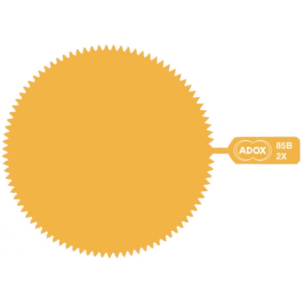 ADOX filtr želatinový 85B 72 mm