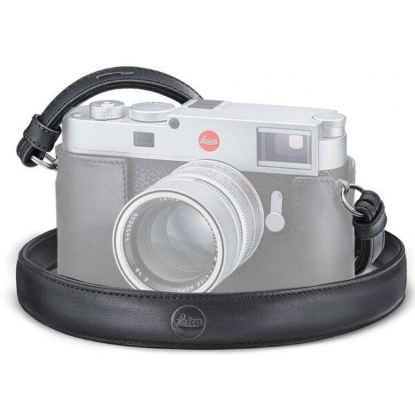 LEICA Carrying Strap leather black